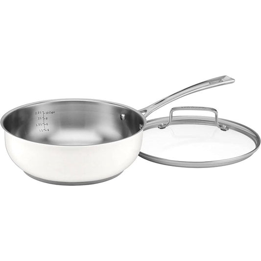 Cuisinart 3 Qt Chef's Pan with Cover